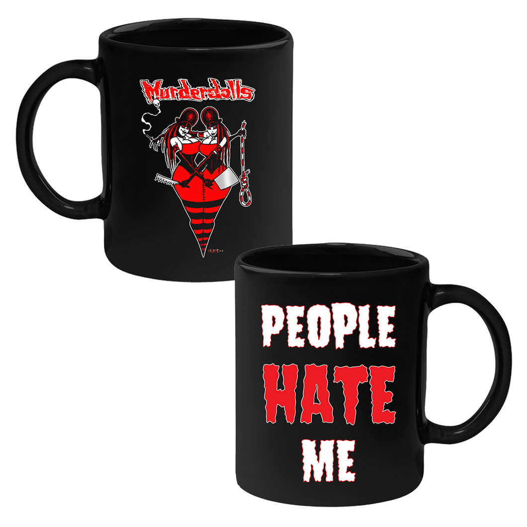 Murderdolls - People Hate Me Mug - Black