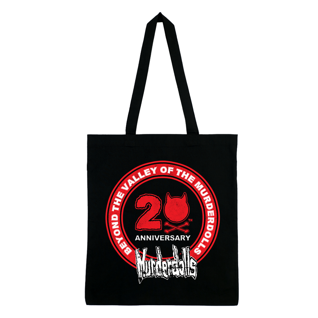 Murderdolls - 20th Anniversary Crest Tote Bag - Black