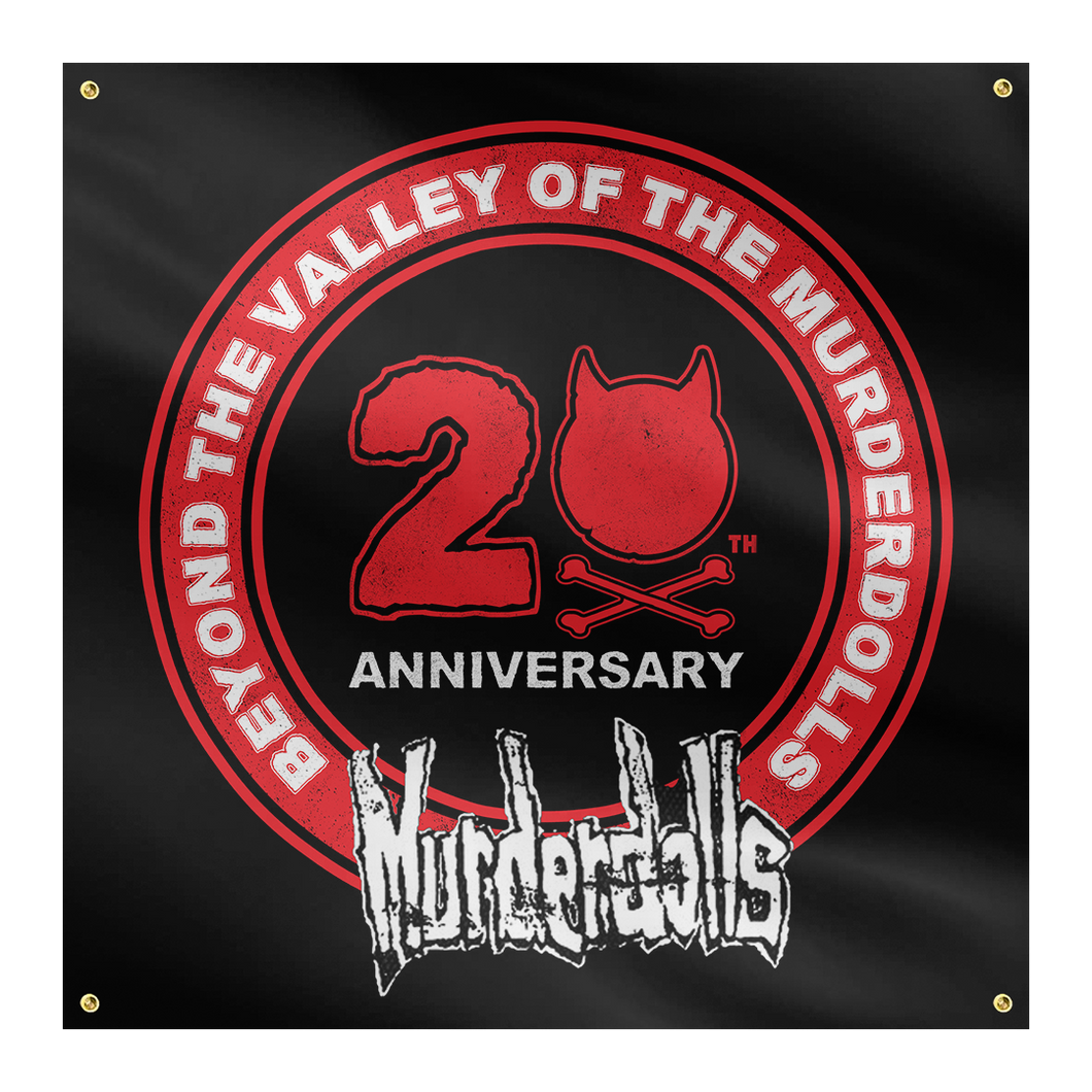 Murderdolls - 20th Anniversary Crest Flag