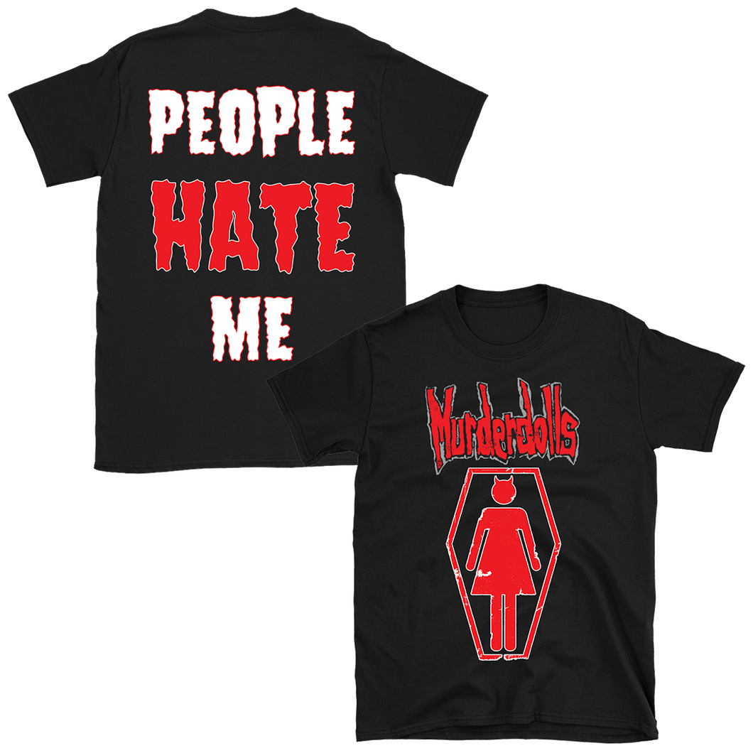 Murderdolls - People Hate Me T-Shirt - Black