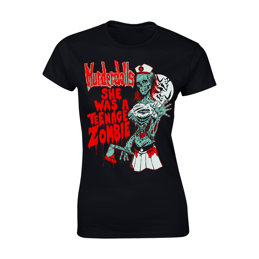 Murderdolls - She Was A Teenage Zombie Women's T-Shirt - Black